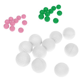 30 Pieces PU Foam Sponge Golf Training Soft Balls Golf Practice Balls