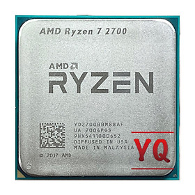 AMD Ryzen 7 2700 R7 2700 3,2 GHz 8 nhân 16 luồng 16M 65W Bộ xử lý YD2700BBM88AF Ổ cắm AM4