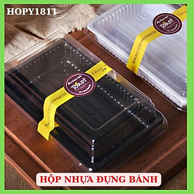 Hộp Nhựa Đựng Bánh Mousse Hình Chữ nhật Cao Cấp - HOPY1811