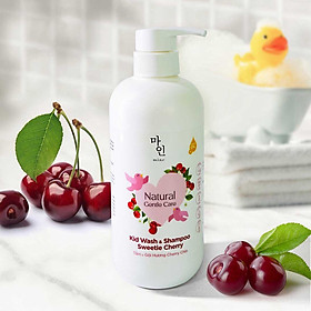 Sữa Tắm & Gội Hương Cherry Chín cho bé MINE - Kid Wash & Shampoo Sweetie Cherry