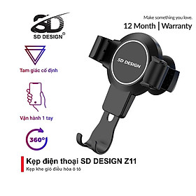 Mua Giá Đỡ Điện Thoại Di Động Z11 SD DESIGN Gắn Lỗ Thông Khí Xe Hơi Chuyên Dụng Thiết Kế Xoay 360 độ