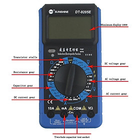 Mua Đồng hồ vạn năng số DT-9205E