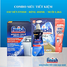 Viên rửa bát tổng hợp FINISH 100 viên hương chanh