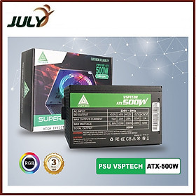 Mua Nguồn VSPTECH ATX-500W LED - JL - HÀNG CHÍNH HÃNG