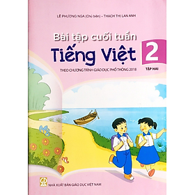 Sách - Bài tập cuối tuần Tiếng Việt 2 tập 2 - Theo chương trình giáo dục phổ thông 2018