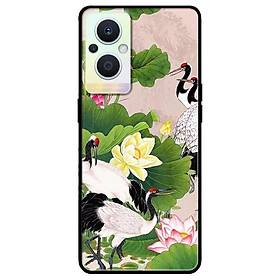 Ốp lưng dành cho Oppo A16K - Oppo A36 / A76 - Oppo Reno 7z 5G - Sen Và Hạc
