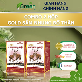 Combo 2 Hộp Sâm Nhung Bổ Thận TW3