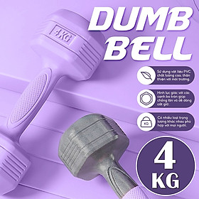 Bộ 2 tạ tay BG 4kg model Q304 - Q314 cao cấp Tập Gym (hàng nhập khẩu)