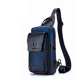 Túi đeo chéo nam DA BÒ THẬT phong cách mới – BEE GEE DCN9109