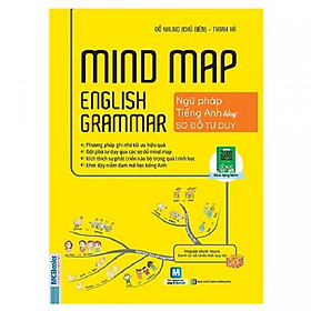 [Download Sách] Mindmap English Grammar - Ngữ Pháp Tiếng Anh Bằng Sơ Đồ Tư Duy ( Tặng kèm bookmark TH )