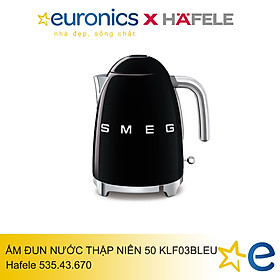 ẤM ĐUN NƯỚC THẬP NIÊN 50 Smeg KLF03BLEU/535.43.670- Hàng chính hãng ( Được phân phối bởi Hafele)
