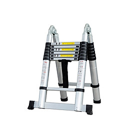Thang nhôm rút chữ A SK 440D