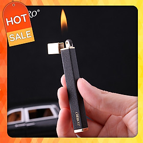 Mua Vỏ Hột Quẹt Bật Lửa Gas Đá Nhỏ Gọn Zorro ZX-503 Thiết Kế Đẹp Độc Lạ - Dùng Gas Đá Cao Cấp