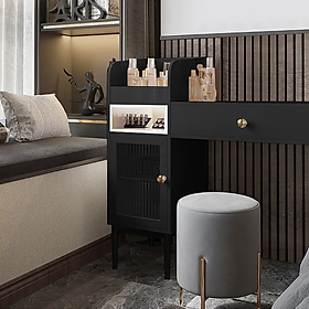 Mua Bàn trang điểm cao cấp Vanity có đèn cảm ứng chuyển động cho ngăn kéo  khung kim loại – EL-TD13