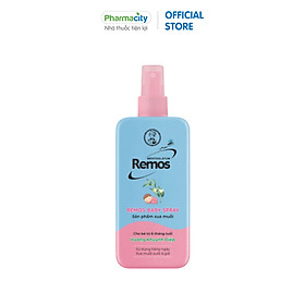 Xịt chống muỗi hương khuynh diệp Remos Baby Spray (60ml)