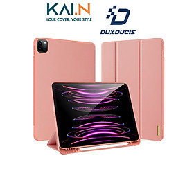 Bao Da Dux Ducis Domo Series Dành Cho iPad Pro 12.9 2020 / 2021 / 2022 Có Khe Cắm Bút, Tự Động Tắt Mở - HÀNG CHÍNH HÃNG