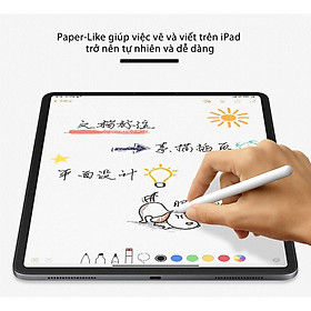 Dán màn hình dành cho iPad Paper-like Version 2 Kai chống vân tay cho cảm giác vẽ như trên giấy - Hàng Chính Hãng