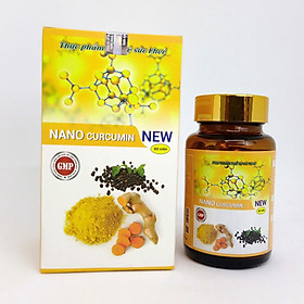 Thực phẩm bảo vệ sức khỏe NANO CURCUMIN NEW dạng viên dành cho người lớn