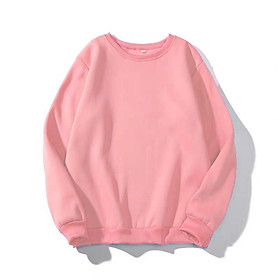 Áo sweater trơn unisex nam nữ