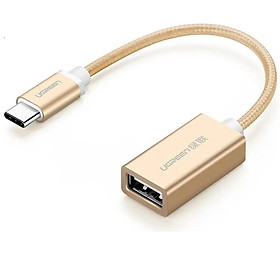Mua Ugreen UG40328US203TK 15Cm màu Vàng Cáp USB TypeC 2.0 OTG - HÀNG CHÍNH HÃNG