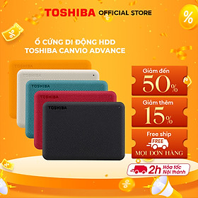 Ổ cứng di động Toshiba Canvio Advance Hàng Chính Hãng