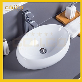 Mua Chậu Lavabo Cao Cấp Men Sứ Trắng   Chống Bám Bẩn COLLCO - CL-8402