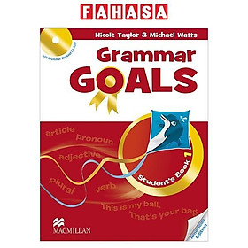 Sách ngoại văn: American Grammar Goals: Student's Book Pack Level 1 - Fahasa