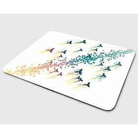 Miếng lót chuột mẫu Đàn Chim Bay (20x24 cm) - Hàng Chính Hãng