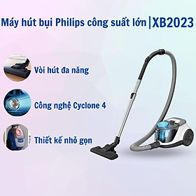 Mua Máy hút bụi gia đình Philips công suất lớn 1500W có hộc chứa XB2023 /81 - Hàng nhập khẩu