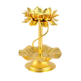 Lotus Candle Holder Lamp Holder Butter Light for Garden