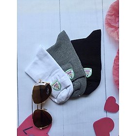 COMBO 3 ĐÔI TÂT NAM DÀI CAO CẤP - 100% COTTON - KHÁNG KHUẨN KHỬ MÙI