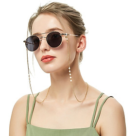 Dây đeo gọng kính hạt ngọc trai phong cách hot teen sang chảnh unisex cá tính nam và nữ dây đeo khẩu trang