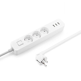 Ổ cắm điện Mi Power Strip (3 cổng ra, 3 cổng USB)