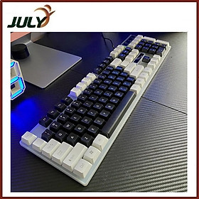 Mua ( Đen Trắng ) - Bàn phím G21 LED giả cơ game chuyên dụng mẫu mới - JL