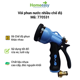 Mua Bộ Vòi Phun Nước 6 chế độ Homeeasy Aquacraft 770531 - Bảo hành 3 tháng
