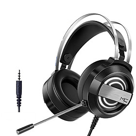 Tai nghe gaming MC Q9 - Tai nghe có dây chụp tai có Mic, âm thanh Hifi sống động chống ồn