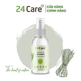 [TỰ CHỌN 13 MÙI] Xịt Phòng Tinh Dầu Hữu Cơ Organic 24Care 50ML - Khử Mùi, Đuỗi Muỗi và Côn Trùng, Xịt Thơm Quần Áo