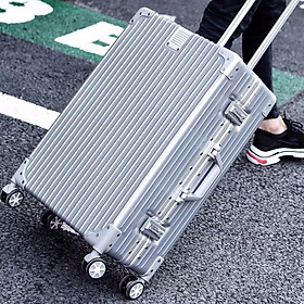  Vali Kéo Khung Nhôm Khóa Sập Chống Bể Vỡ, Chống Trầy Xước Size 20inch & 24inch & 28inch