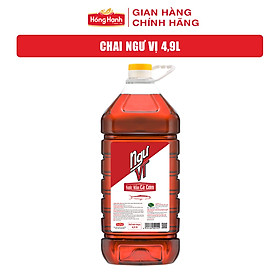 Nước mắm truyền thống Phú Quốc Hồng Hạnh Ngư Vị dung tích 4,9 lít