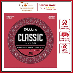 Mua Dây đàn guitar classic D Addario EJ27N thích hợp sinh viên  du ca đường phố