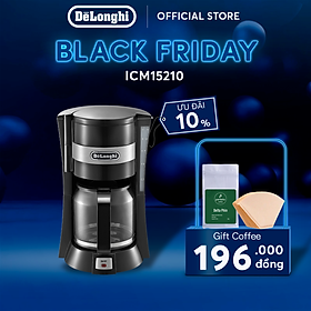 Mua  Hàng chính hãng  Máy pha cà phê Drip DeLonghi ICM15210.1