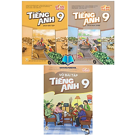 Combo Vở bài tập tiếng anh + tiếng anh sách bài tập + học sinh lớp 9 ( Global sucess ) - Global ELT