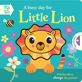 Hình ảnh A Busy Day For Little Lion (Push Pull Stories)