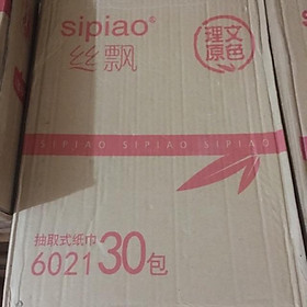 Mua THÙNG 30 GÓI 300 TỜ GIẤY ĂN GẤU TRÚC SIPIAO SIÊU DAI