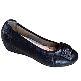 Giày Nữ Búp Bê Đế Xuồng 5cm HÀ NAM Da Bò Thật Thời Trang Cao Cấp GBBN2086