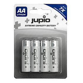 Mua Pin tiểu hàng chính hãng Jupio  AA Lithium vỉ 4 viên thời gian sử dụng gấp 7 lần thông thường
