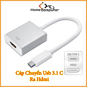 Cáp Chuyển Đổi, Cáp Chuyển USB 3.1 TYPE C ra HDMI Siêu Nét, Tốc Độ Cao