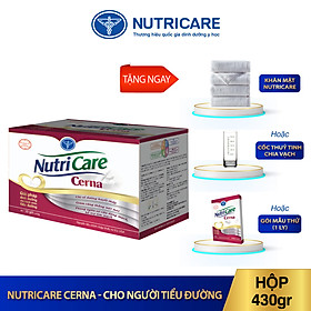 01 hộp sữa Nutricare Cerna 430g - Dinh dưỡng cho người tiểu đường, đái tháo đường