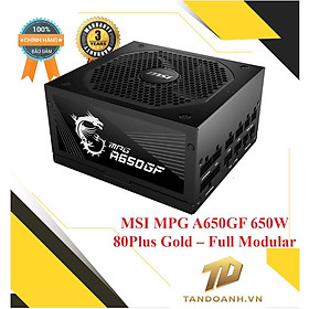Mua Nguồn máy tính MSI MPG A650GF 650W 80Plus Gold - HÀNG CHÍNH HÃNG