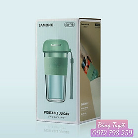 Mua MÁY XAY SINH TỐ MINI CẦM TAY SAMONO SW-Y8 400ML MÀU SẮC TRẺ TRUNG HIỆN ĐẠI